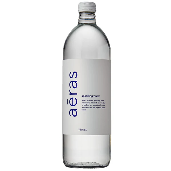 Aeras - Sparkling Water Glass 12x750 ML