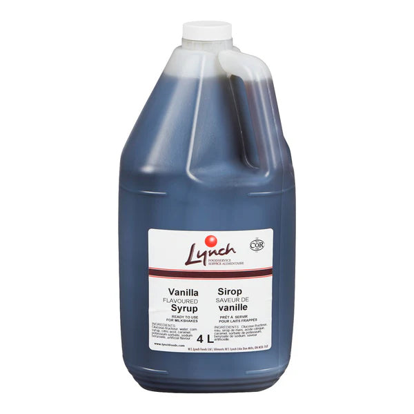 Lynch - Vanilla Milkshake Syrup 2x4 LT