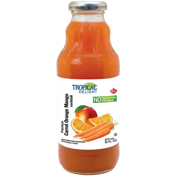 Tropical Delight - Td Carrot Orange Mango Gb Juice 12x473ML