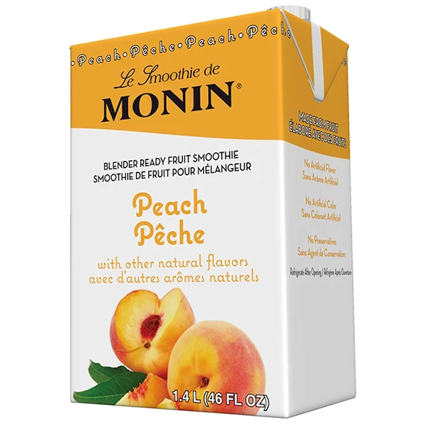 Monin - Peach Smoothie 6x46 OZ