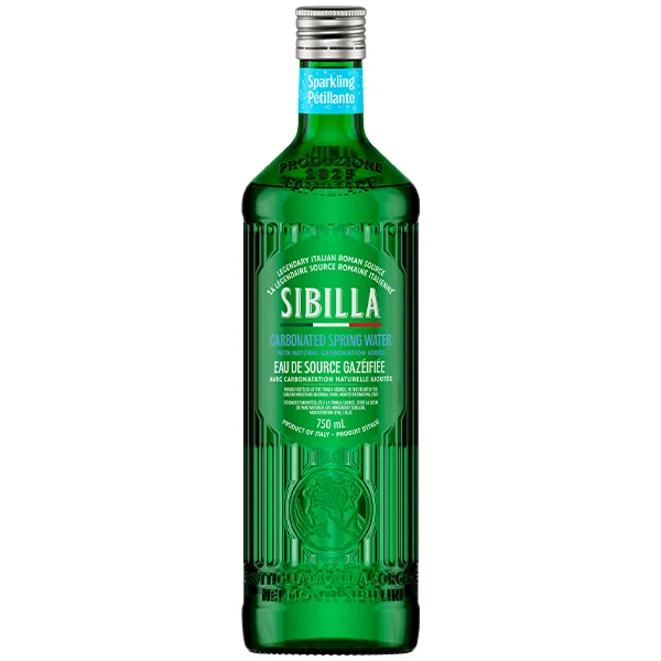 Sibilla - Sparkling Spring Water 12x750 ML