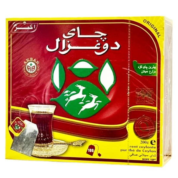 Do Ghazal - Tea Bag Plain-Red 100x2 GR