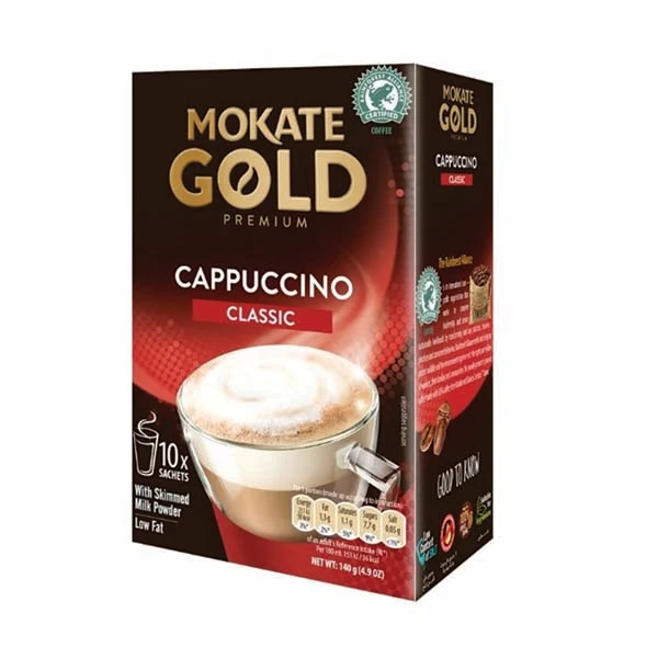 Mokate - Gold Premium Cappuccino Classic Caffe 100G