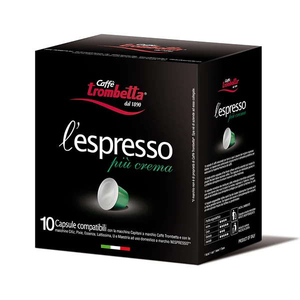Trombetta - Espresso Piu Crema 10EA