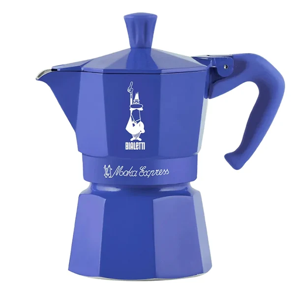 Bialetti - Bi Moka Express Blue 3CUP 1UN