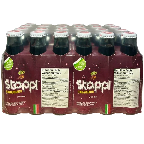 Stappi - Bitter Rabarbaro 24x100 ML