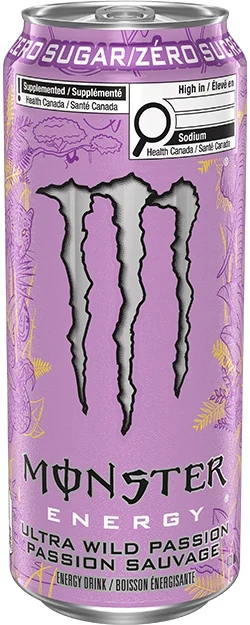 Monster - Ultra Wild Passion Drink - Cans