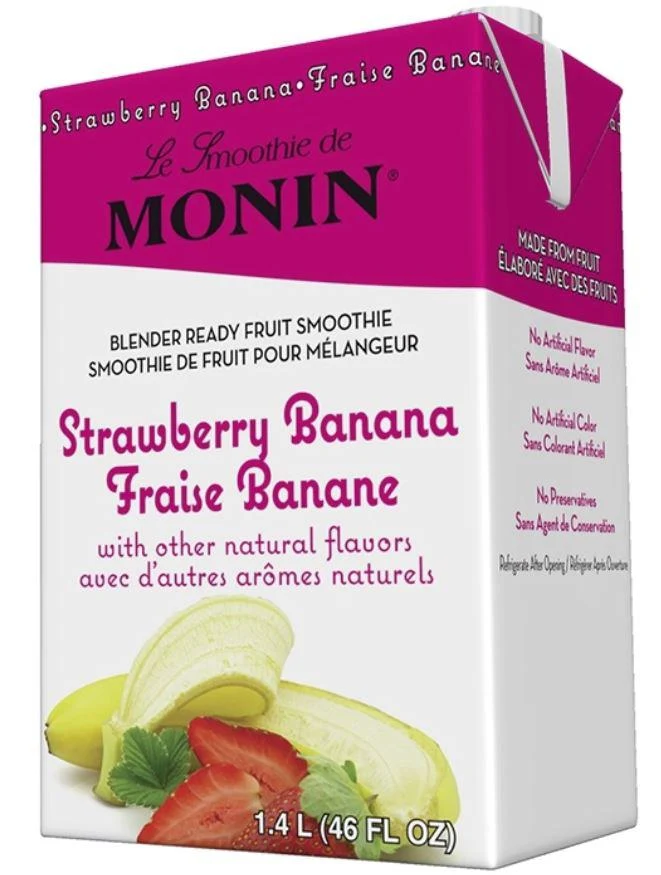 Monin - Smoothie Mix - Strawberry Banana — Each (1.4 L)