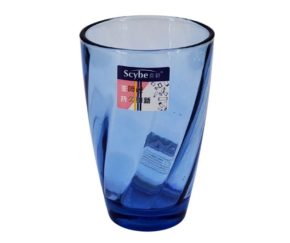 Drink Glass 400ml - Blue - CMD0136-2B — Case (36 CT)