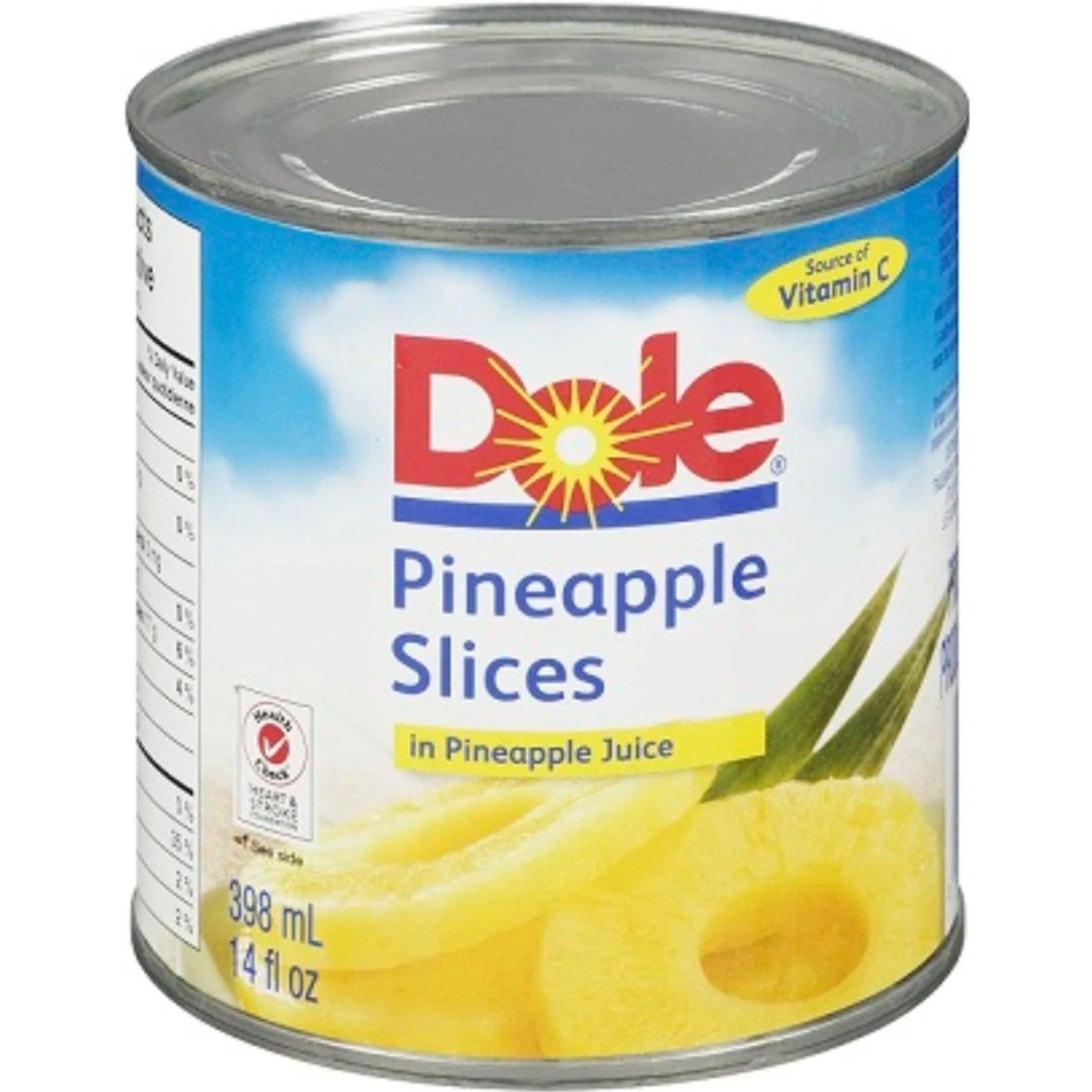 Dole - Pineapple - Sliced in Juice #286 — Case (24 x 398 ML)