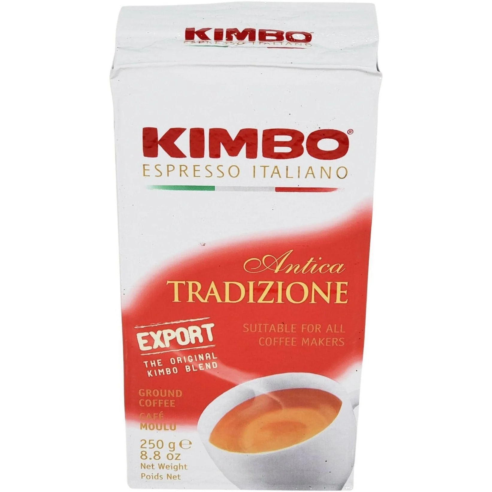 Kimbo - Coffee - Espresso - Antica Tradizione (Export) — Case (20 x 250 G)