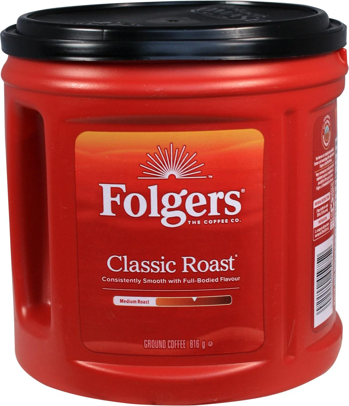 Folgers - Classic Roast - Coffee - Ground — Case (12 x 816 G)