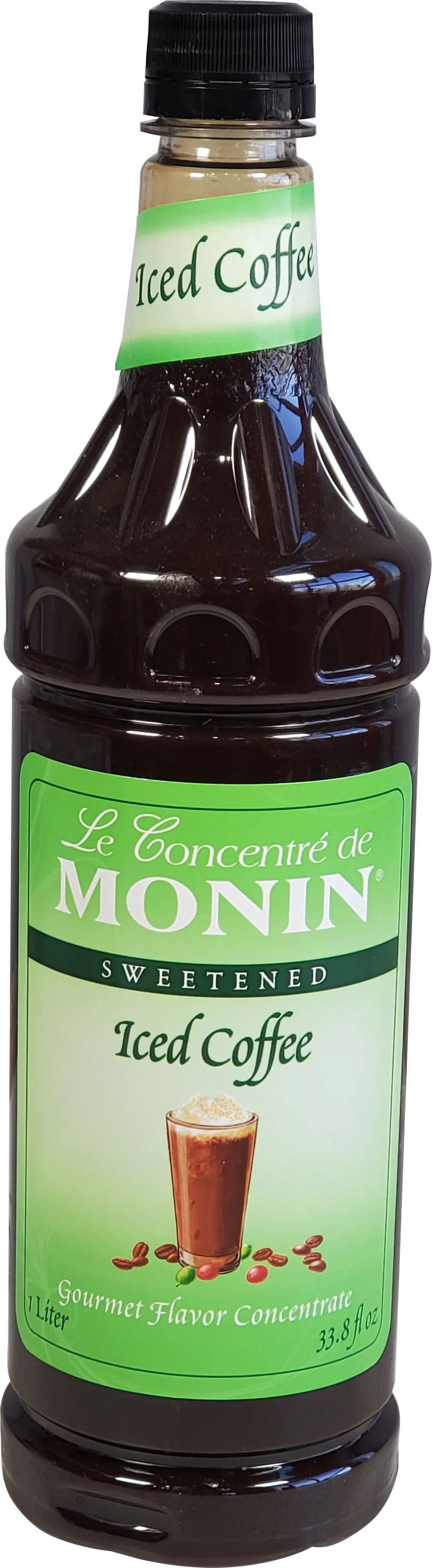 Monin - Iced Coffee Concentrate – Sweetened – Syrup — Case (4 x 1 L)