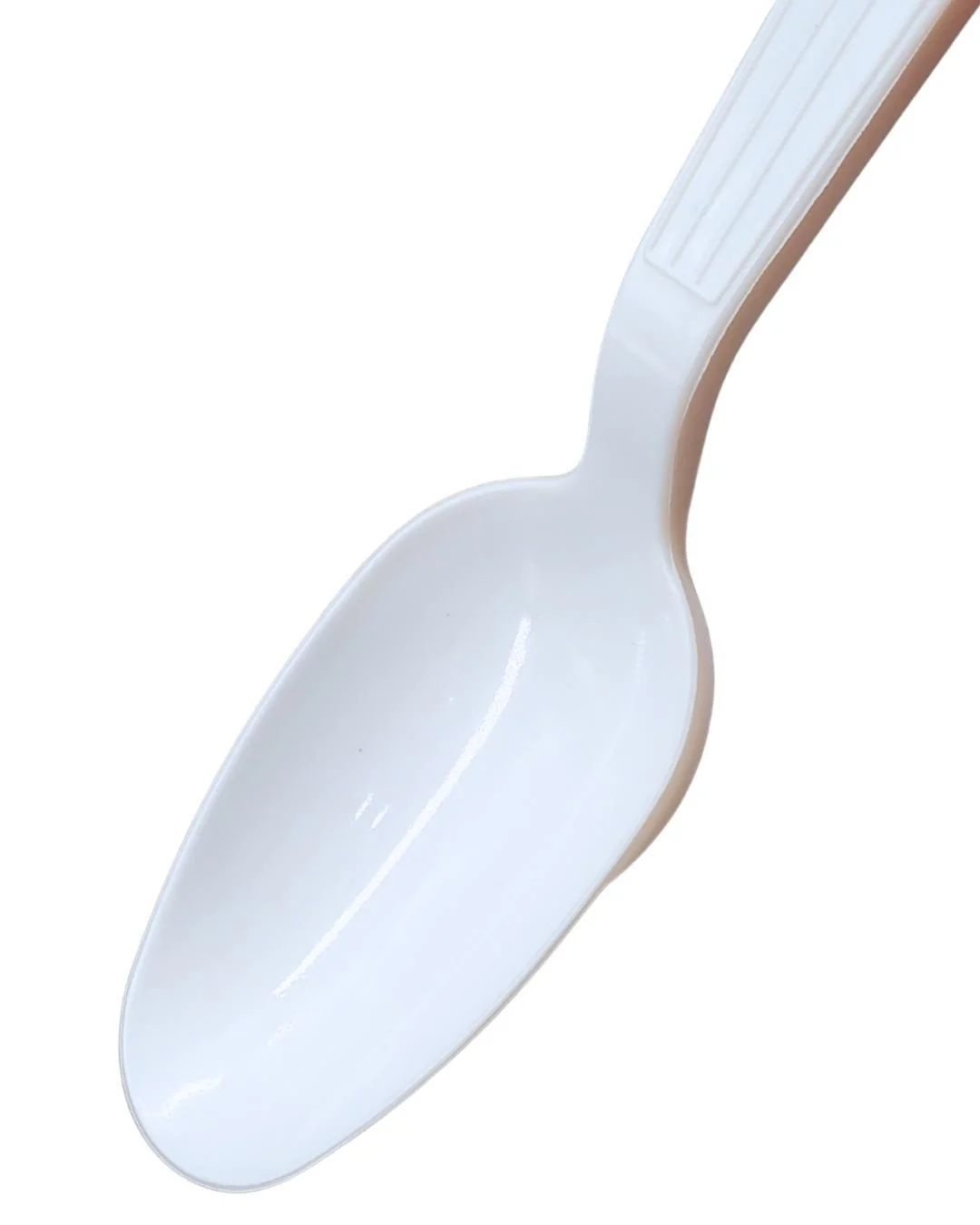 Value+ - Heavy - Plastic Tea Spoons - White - Retail Pack - RP2003 — Case (10 x 100 CT)