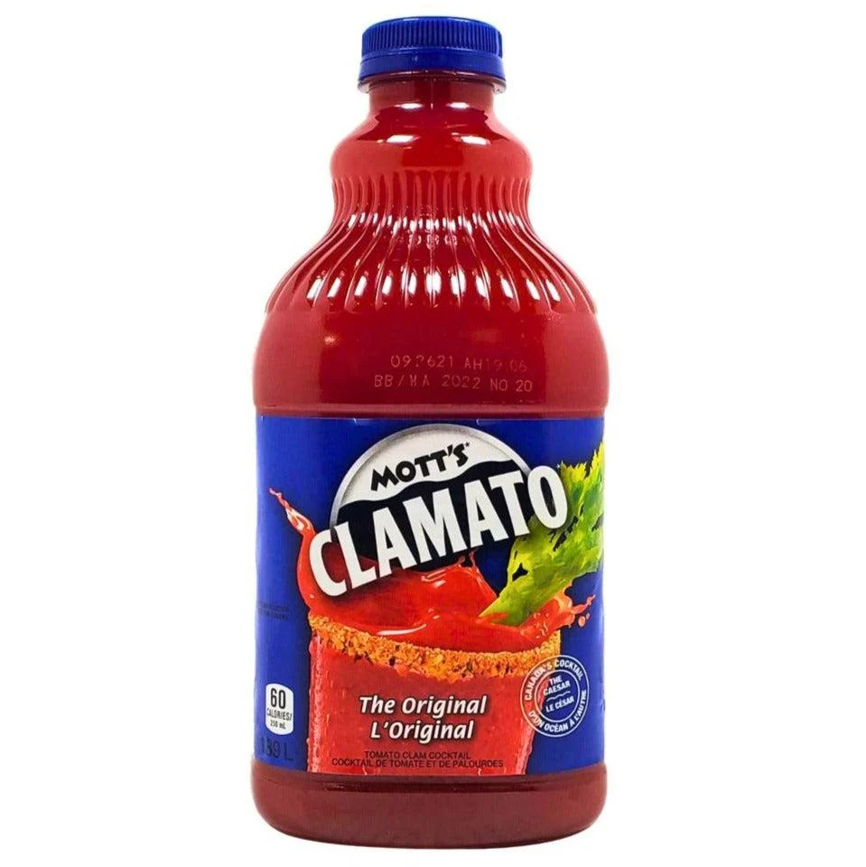 Mott's - Clamato - Juice - PET — Case (8 x 1.89 L)