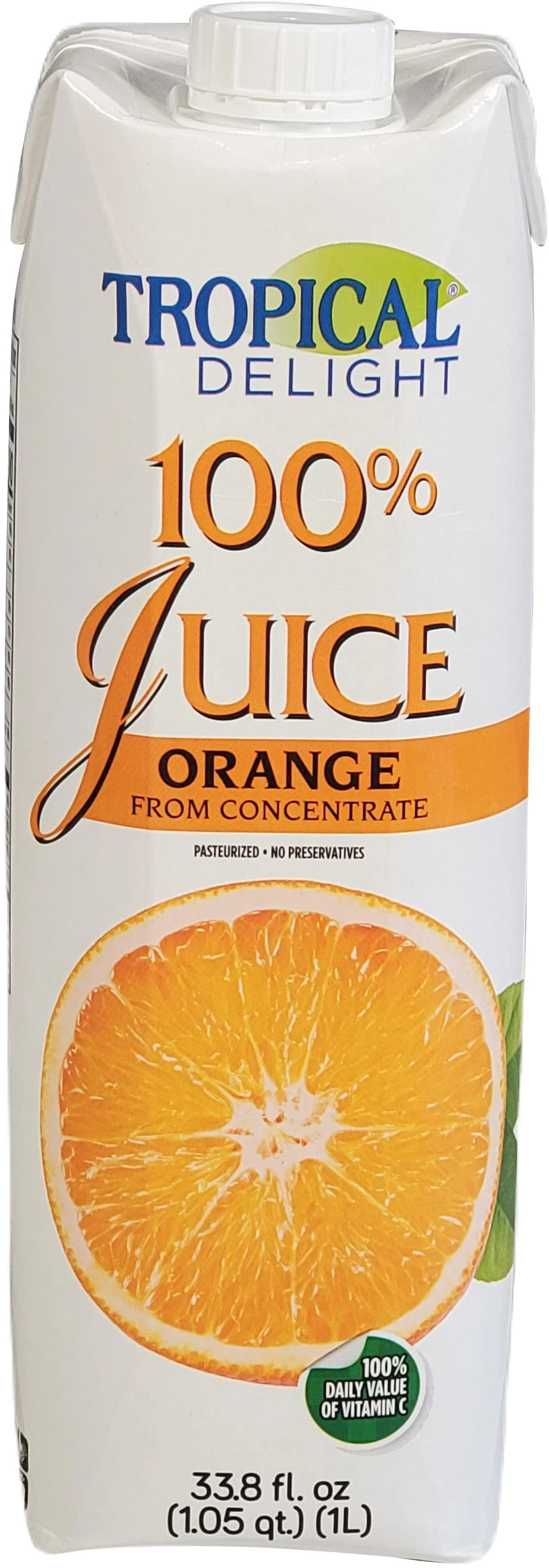 Tropical Delight - Juice - Orange - Tetra — Case (12 x 1 L)