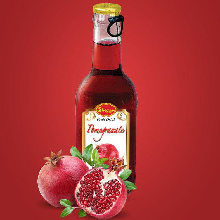 Shezan - Juice - Pomegranate - Bottles — Case (24 x 250 ML)