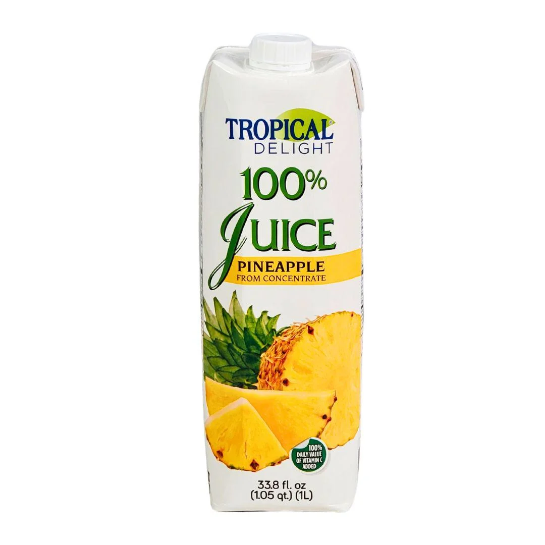 Tropical Delight - Juice - Pineapple - Tetra — Case (12 x 1 L)