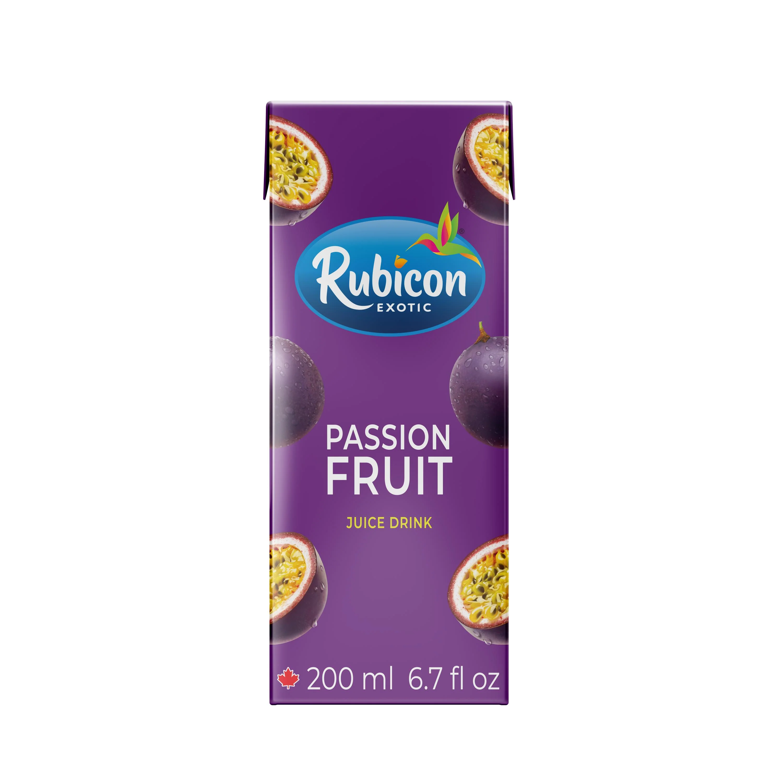 Rubicon - Juice - Passion Fruit - Carton - Tetra — Case (4 x 200 ML)