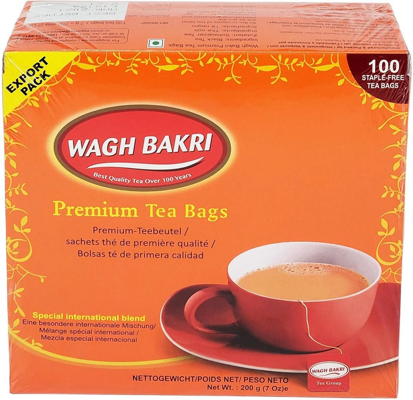 Wagh Bakri - Tea Bags - Premium — Each (200 G)