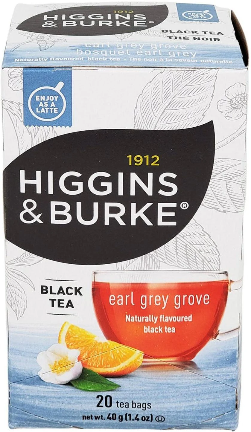 Higgins & Burke - Tea Bags - Earl Grey - Black Tea — Each (1 CT)