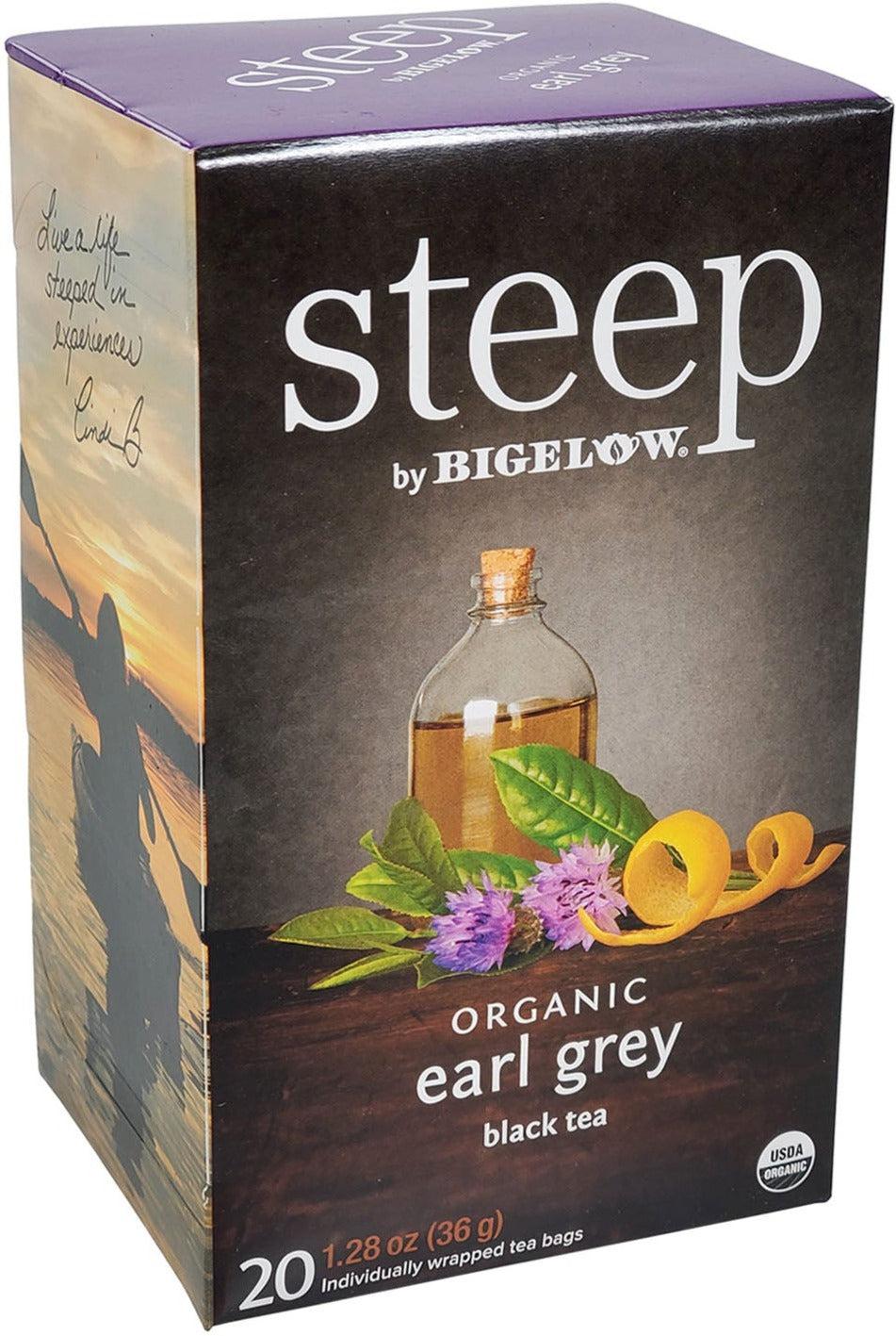 Steep - Tea Bags - Organic - Earl Grey — Case (6 x 20 CT)
