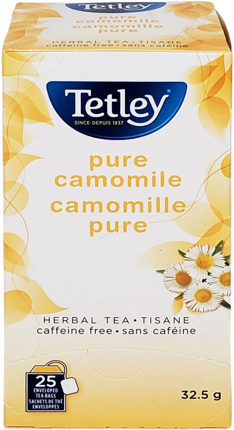 Tetley - Tea Bags - Pure Camomile W/String — Case (6 x 25 CT)
