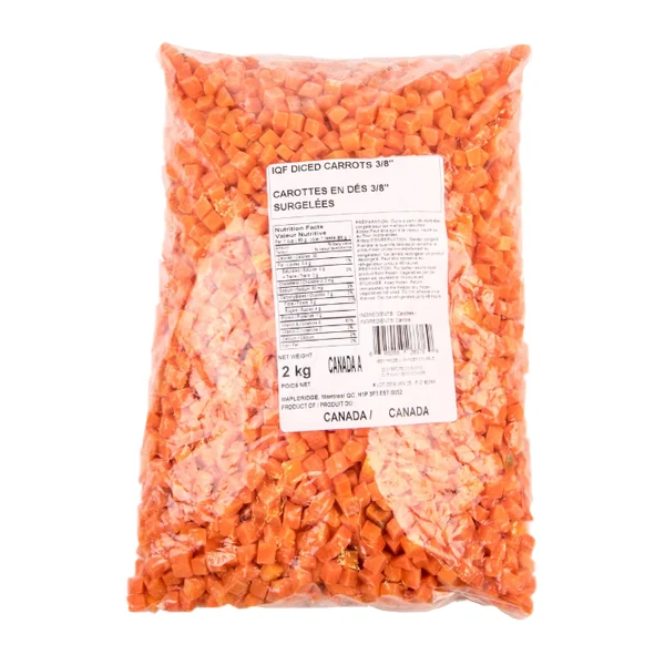 Alasko - Diced Carrots 2KG