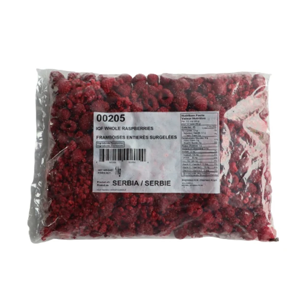 Alasko - Whole Raspberries 1KG