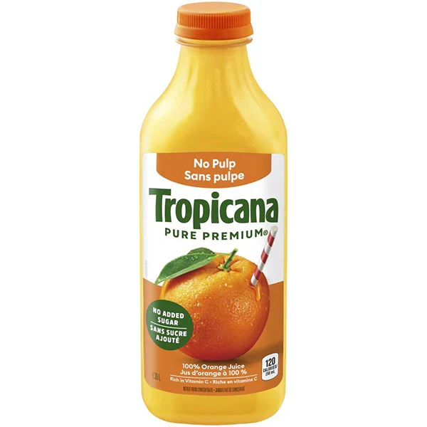 Tropicana - Orange Juice NO Pulp 3x1.36 LT