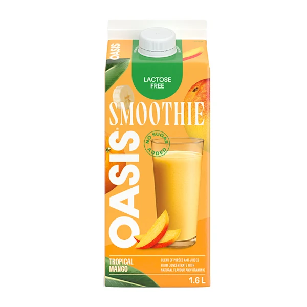 Oasis - Lactose Free Mango Smoothie 1.6LT