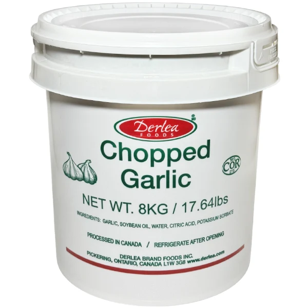 Derlea - Chopped Garlic 8KG