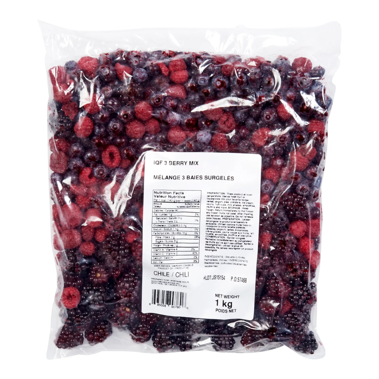 Alasko - 3 Berry Mix 1KG