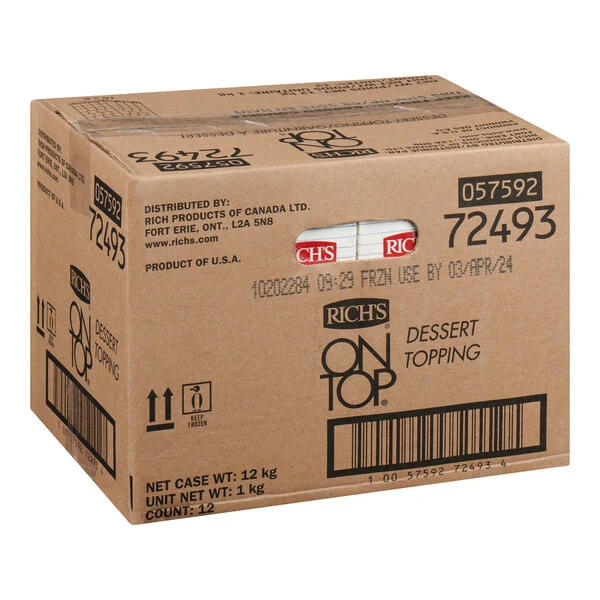 Richs - ON Top Whip Topping 12x1 KG