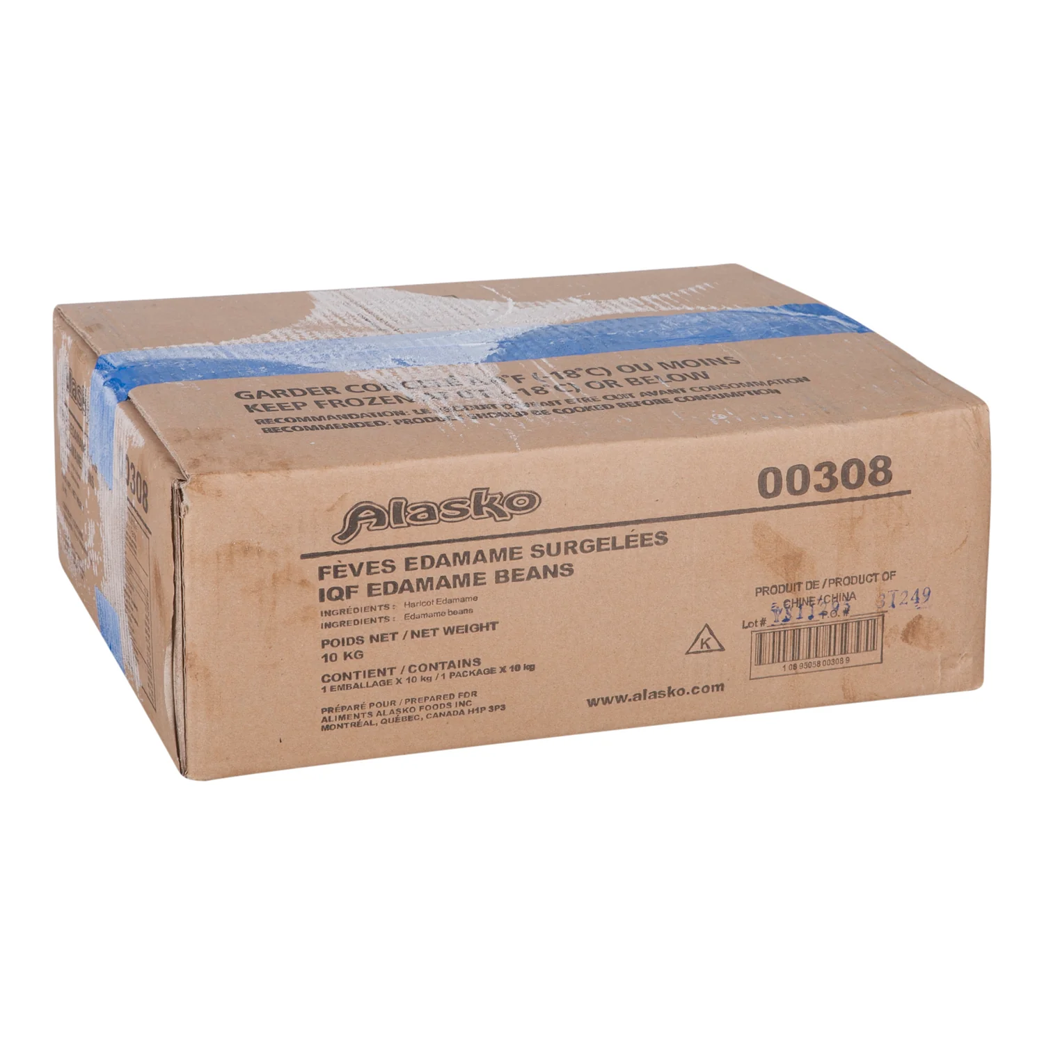 Alasko - Shelled Soya (Edamame) Beans 10KG