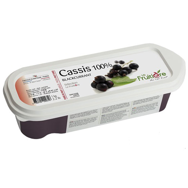 La Fruitieree - Fruitiere Black Currant Puree 1KG