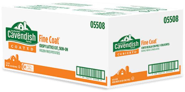 Cavendish - Lattice Fries - Fine Coat - 07708 (Waffle Fries) — Case (6 x 4 LB)