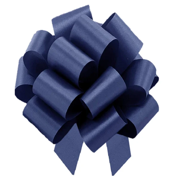 Apex - Pull Bow Navy Blue 5IN EA