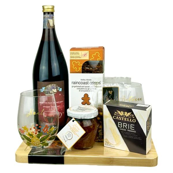 Brie & Gluhwein Celebration Gift Basket