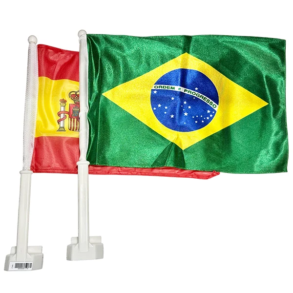 Soccer - Car Flag 1UN