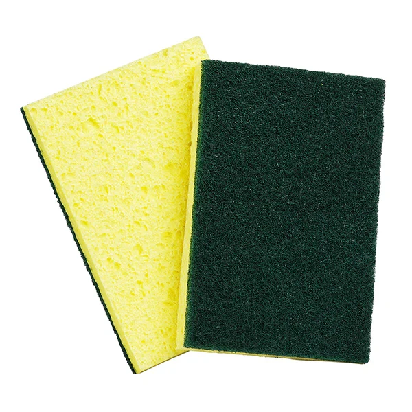 M2 - Cellulose Sponge With Scouring Pad 50x1 EA