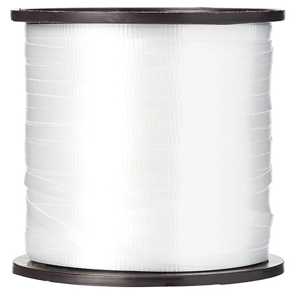 Unique - Ribbon 500YRDS White EA