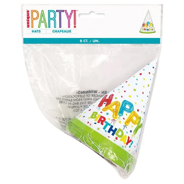 Unique - Happy Balloon Birthday Hat EA