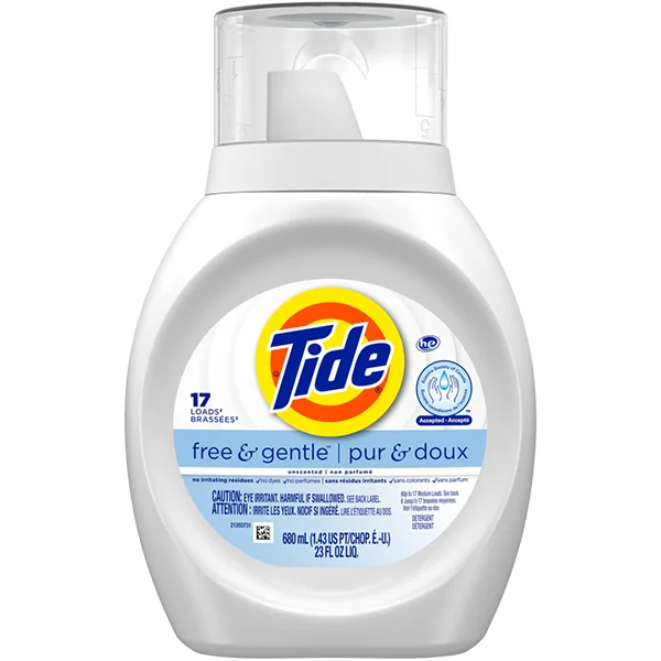 Tide - Free And Gentle 17 Loads 680 ML