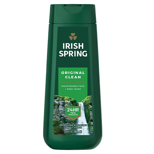 Irish Spring - Original Clean Moisturizing Face + Body Wash 591ML