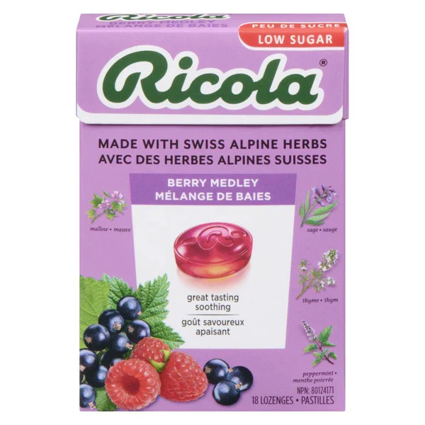 Ricola - Box Berry Medley 10x45 GR