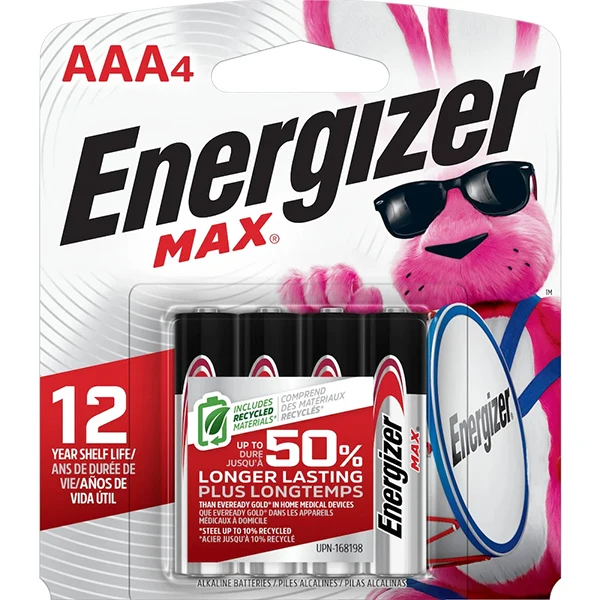 Energizer - Aaa-4 Max 4EA