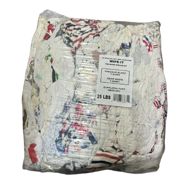 Red Tag - Bag Of Rags Near White 25LB