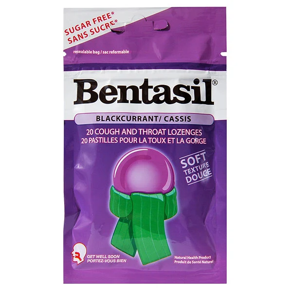 Bentasil - Lozenges Blackcurrant 38GR