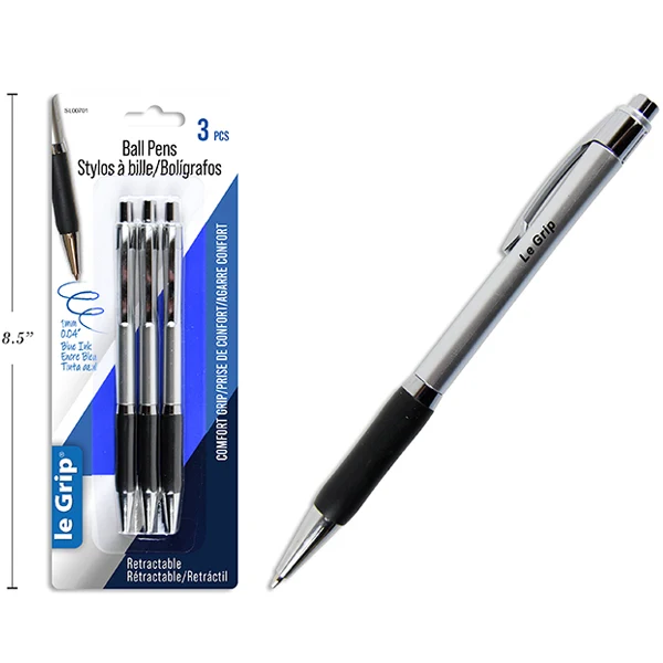 Le Grip - Ball Pens 3PK